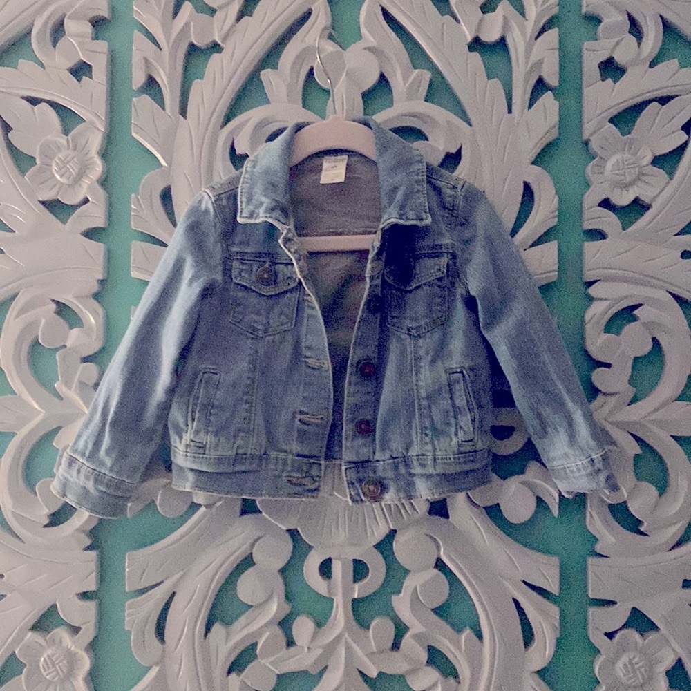 Carter's toddler girl denim jacket size 2T